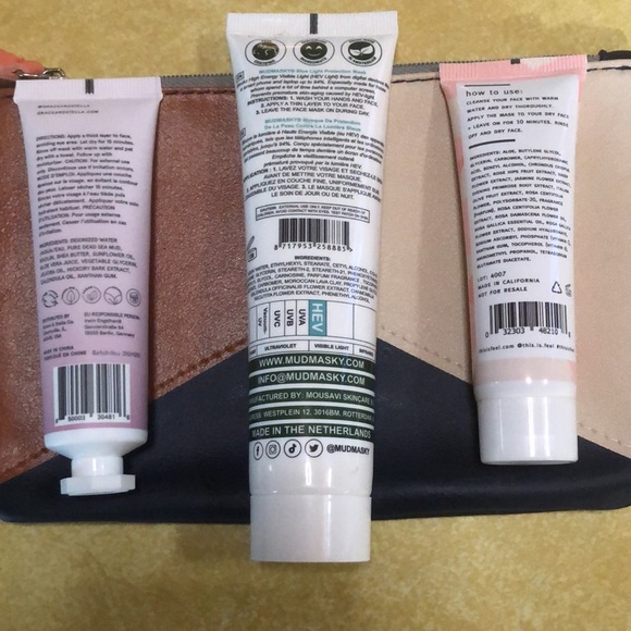 3 Piece Mask Bundle w/Makeup Bag - Picture 2 of 12